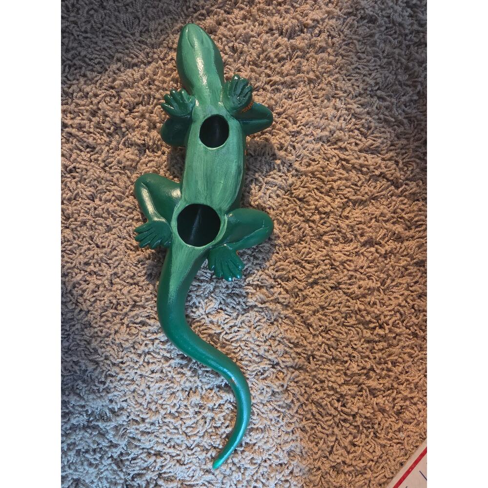 Talavera Pottery Lizard Green (Small) - Picture 7 of 7